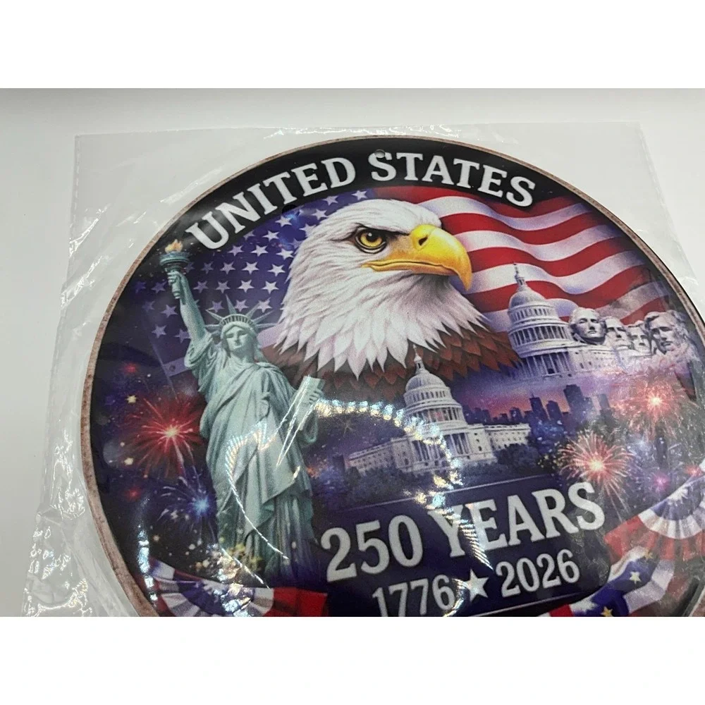 Collectible USA 250th Anniversary disc,‎ brand new, very detailed / colorful